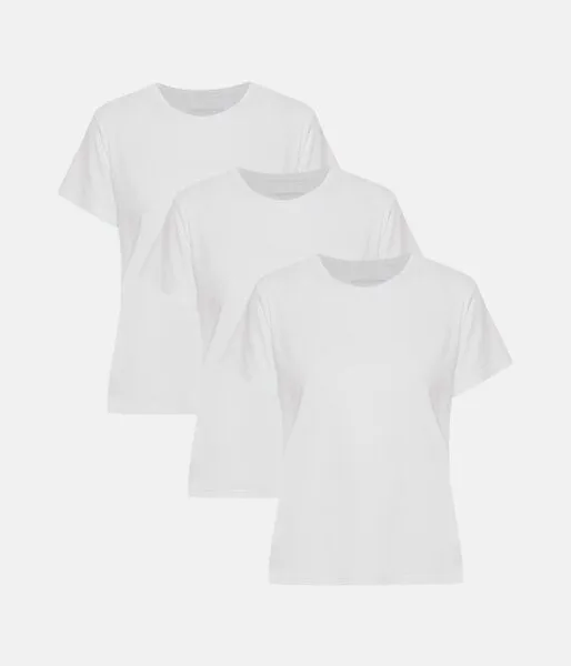 Copenhagen Bamboo Copenhagen Bamboo 3er-Pack weißes Bambus-T-Shirt – Produktbild 1 von 4