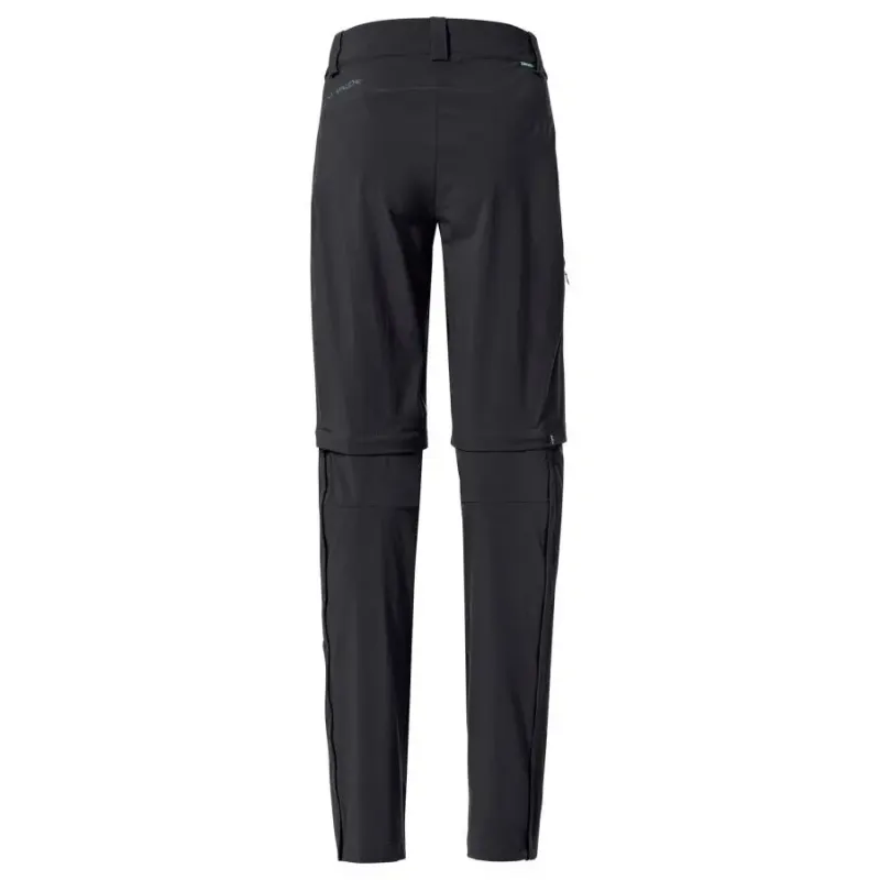 Vaude Damen Reißverschluss-Hose VAUDE Farley Stretch ZO II, Schwarz, – Produktbild 2 von 2