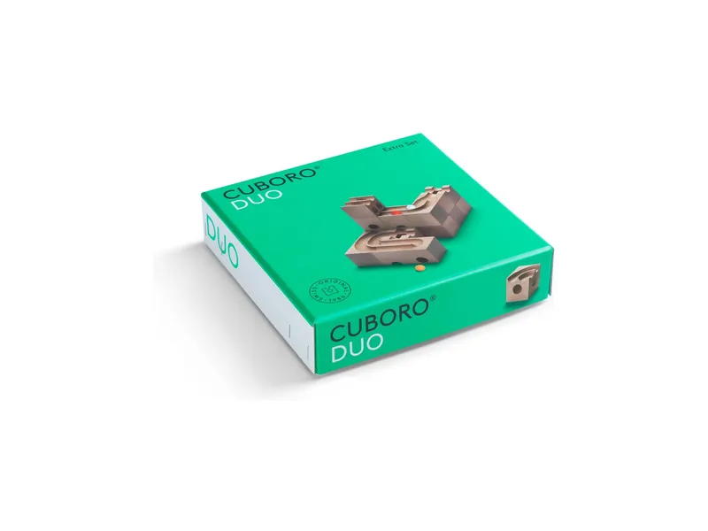 CUBORO CUBORO Kugelbahn Duo 5 x 5 x 5 cm, Natur, – Produktbild 2 von 2