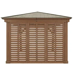 50NRTH 50NRTH Westmann Premium Seitenwand für Holzpavillon Devon 12x12 und 12x14 – Produktbild 1 von 1