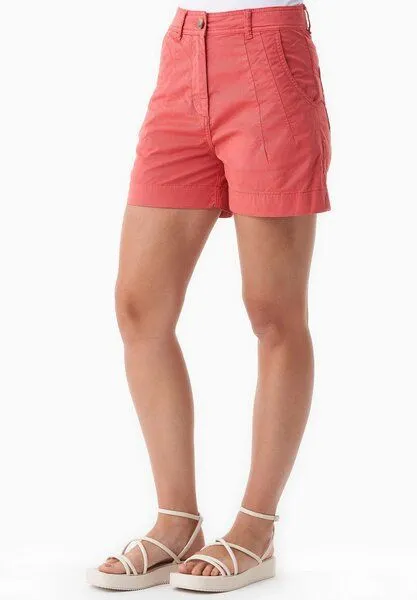 ORGANICATION ORGANICATION Regular-Fit Shorts aus Bio-Baumwolle, Radiant red, – Produktbild 3 von 4