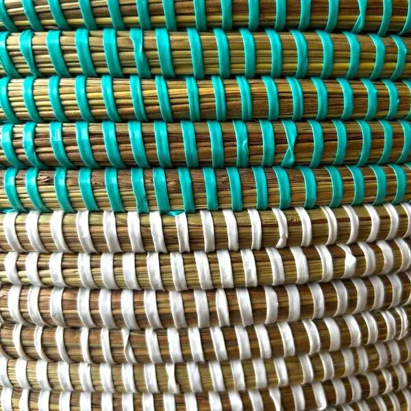 SWANE-Design SWANE-Design Afrikanischer Wäschekorb - Zick Zack Türkis – Produktbild 2 von 3