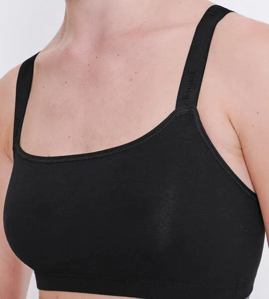 Sloggi Sloggi GO CASUAL BH-Top aus Bio-Baumwolle, Schwarz, – Produktbild 2 von 4