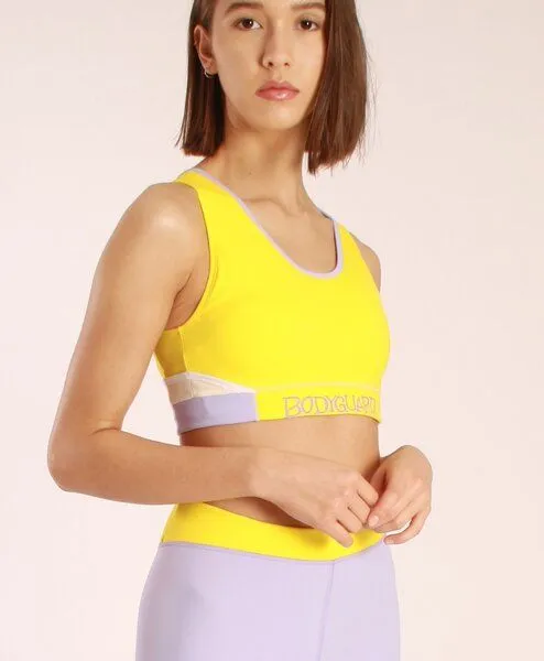 Bodyguard Bodyguard Sports Bra - Eyemouth, Gelb, – Produktbild 2 von 4