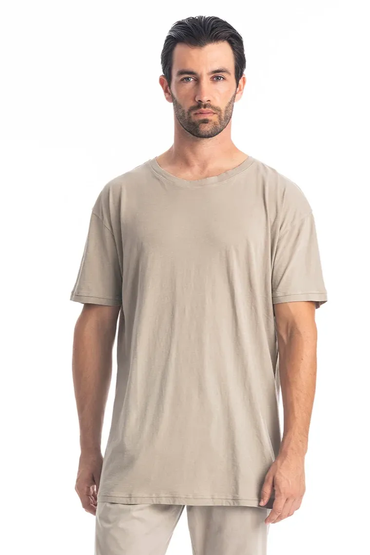 RAVENS VIEW IBIZA RAVENS VIEW IBIZA Herren vegan T-Shirt King Xl Stone Beige, Beige, – Produktbild 2 von 2