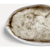 Slāf Slāf Hanf Kopfkissen 80x80 BIO, Kissen mit kbA Steppbezug – Produktbild 1 von 1