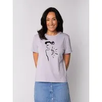 watapparel watapparel T-Shirt Frauen Self love, Lavender, – Produktbild 1 von 1