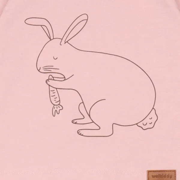 Walkiddy Langarmshirt Baby Bio-Baumwolle Rosa – weicher Jersey von Walkiddy, hautfreundlich, vegan & fair produziert – nachhaltige, hautfreundliche & langlebige Qualität von Walkiddy – Produktbild 2 von 2