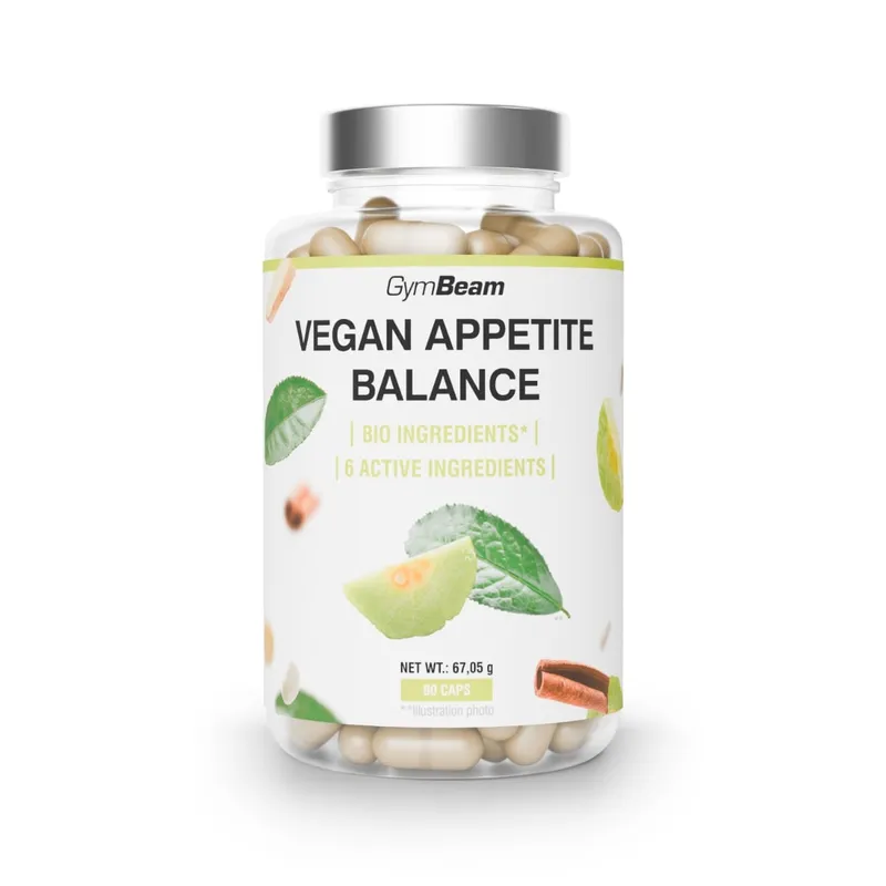 GymBeam GymBeam Vegan Appetite Balance 90 Kapseln – Produktbild 1 von 1