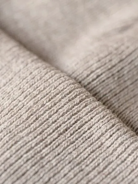 FUXBAU FUXBAU Merino Strickmütze, Sand, – Produktbild 4 von 4