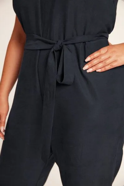 WiDDA berlin WiDDA berlin Modischer Overall ENIBAS aus TENCEL® in zwei Farbvarianten, Dunkelblau, – Produktbild 3 von 4
