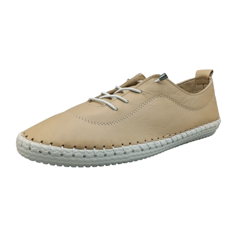Cosmos Comfort Cosmos Comfort Mokassins Schnürer für Damen, beige, Größe 40 EU, Beige, – Produktbild 1 von 5