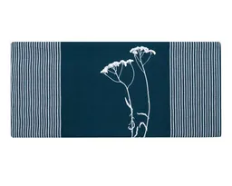 Hirschkind Hirschkind Bio & Fair-Trade-Geschirrtuch "Schafgarbe" petrol – Produktbild 1 von 1
