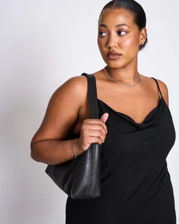 JAN N JUNE JAN 'N JUNE Damen vegan Minikleid Helen Schwarz – Produktbild 1 von 1