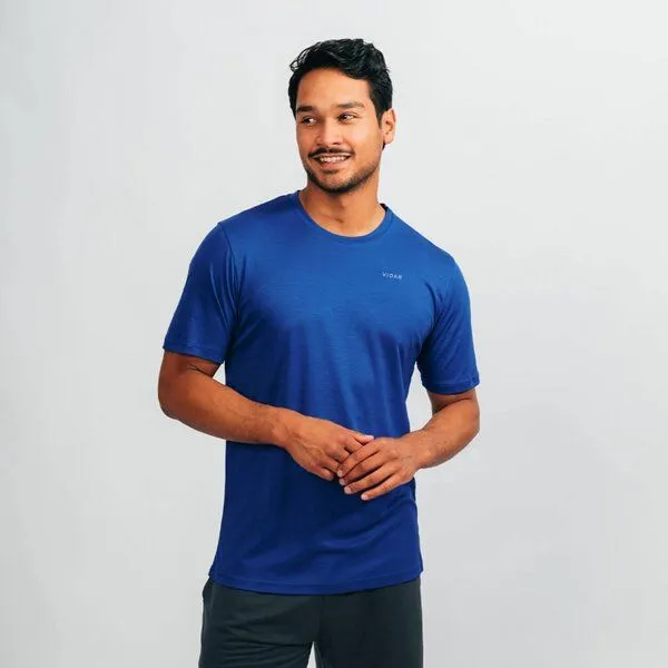 VIDAR Sport VIDAR Sport Herren Natural Performance Tee aus TENCEL Lyocell und SEACELL, Natural, – Produktbild 3 von 5