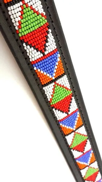 Zinj Design Zinj Design Massai Ledergürtel - Samburu Kenia - Unisex – Produktbild 2 von 3