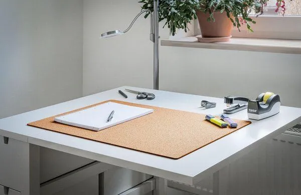 Kork-Deko Kork-Deko Schreibunterlage aus Kork für Büro & Homeoffice – Produktbild 2 von 8