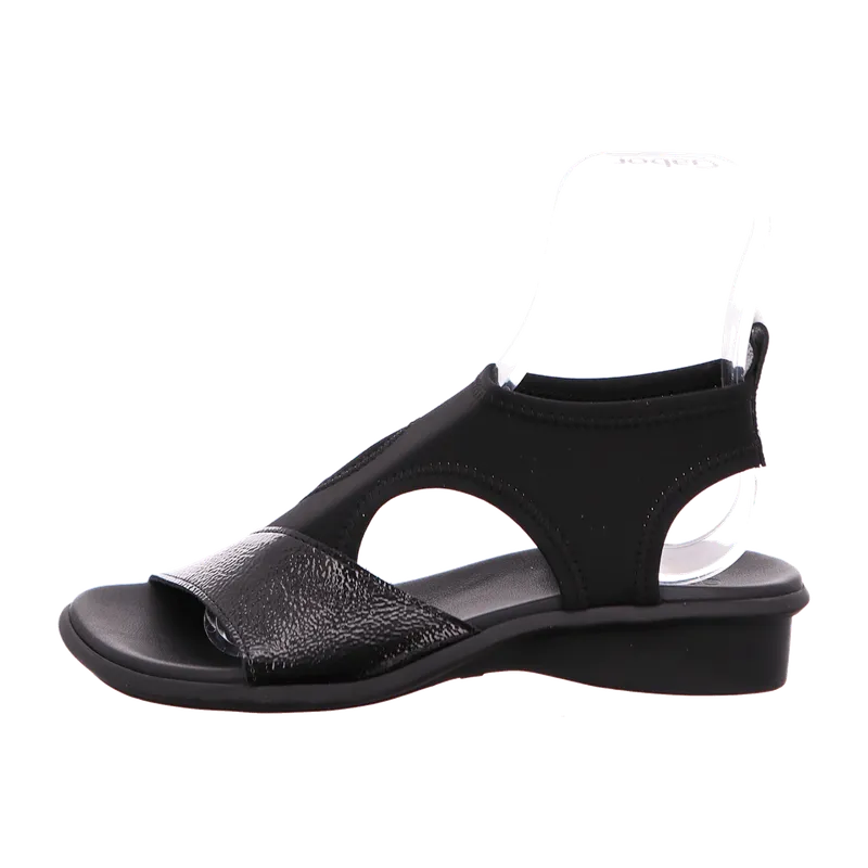 Arche Arche Komfort Sandalen für Damen, schwarz, Größe 42 EU, Schwarz, – Produktbild 2 von 7
