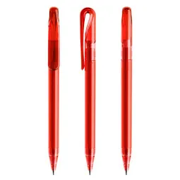 prodir prodir® Drehkugelschreiber DS1 TTT Twist, blaue Mine, rot, Rot, – Produktbild 1 von 1