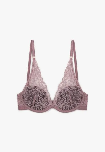 Lovjoi Lovjoi BH SILVER LACE WINE mit Bügeln und Spacer Cups, Soft lilac (lila), – Produktbild 3 von 5