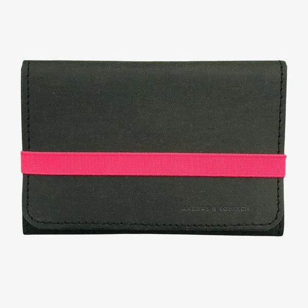 ANDERS & KOMISCH ANDERS & KOMISCH Portemonnaie mittelgroß - KOMPAKT Geldbeutel vegan, Pink, – Produktbild 1 von 4