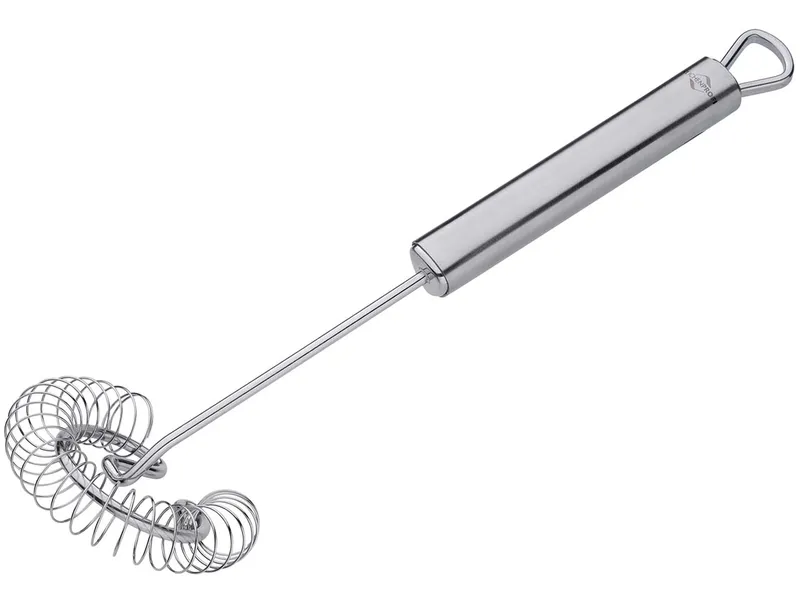 Spiralbesen "PARMA" aus Edelstahl, L 25 cm, spülmaschinenfest – Produktbild 1 von 1