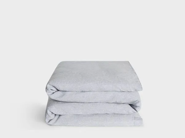 Yumeko Kinderbettwäsche "Yumeko" aus Gewaschenes Leinen, Blue chambray, – Produktbild 3 von 4