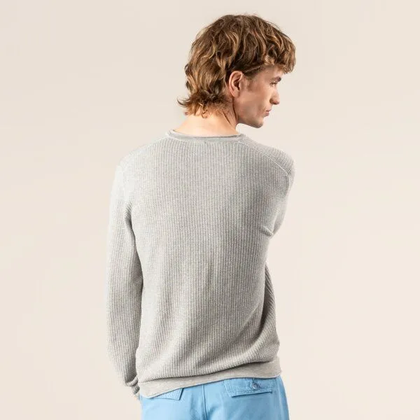Living Crafts Living Crafts Pullover - RENZO, Lightgrey melange (grau), – Produktbild 3 von 4