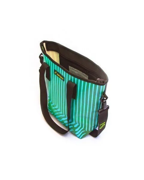 DEMANO DEMANO Tote Bag Hergestellt aus Recycelten Bannern Carmen, Blau, – Produktbild 4 von 4