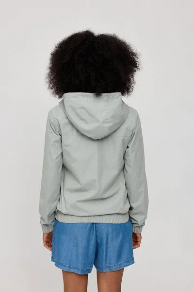 Mazine Mazine leichte Blouson-Jacke aus recykeltem Plastik, Grau, – Produktbild 2 von 4