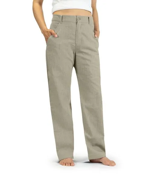 SCHAZAD Leinenhose APPROVAL-GO von SCHAZAD, Oliv, – Produktbild 1 von 5