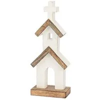 El Puente El Puente Deko-Figur "Kirche" | Fair Trade & Handmade aus Indien – Produktbild 1 von 1