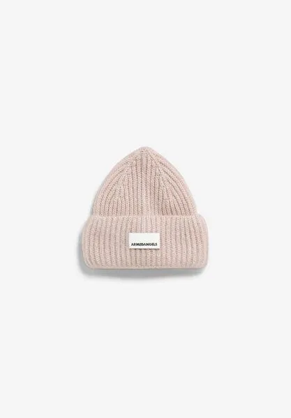 ARMEDANGELS ARMEDANGELS Mohair Blend Unisex Strickmütze aus Mohair-Mix, Grau (honey melange), – Produktbild 1 von 1
