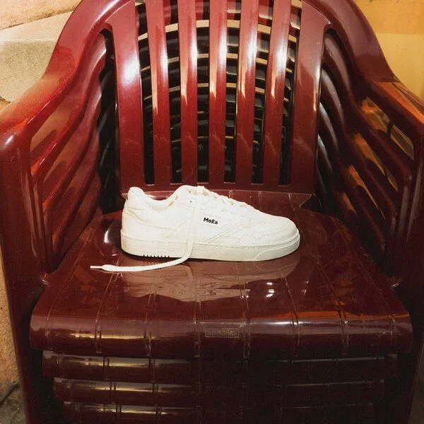 MoEa MoEa Sneakers GEN9 - Corn Pure White Grained, White, – Produktbild 4 von 5