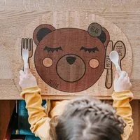 Clarissakork Clarissakork Kinder Tischset Enjoying Bear – Produktbild 1 von 1