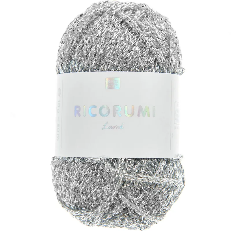 Rico Design Rico Design Creative Ricorumi Lamé Silber, Silber, – Produktbild 1 von 1