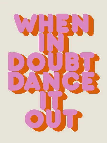 Photocircle Photocircle Poster / Leinwandbild - Dance it out – Produktbild 1 von 4
