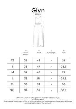 Givn Berlin Givn Berlin Musselin-Jumpsuit Modell: Kayla GOTS – Produktbild 1 von 1