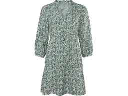 Living Crafts Living Crafts Damen-Kleid "OMARA" mit Bändern am Ausschnitt, leafs, Gr. 42 – Produktbild 1 von 1