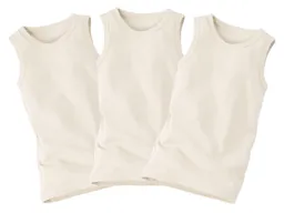 HANS NATUR Baby und Kinder Unterhemd Bio-Baumwolle 3er Set "pure basic" Gr.122/128 – Produktbild 1 von 1