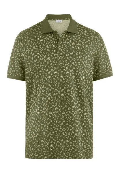 hessnatur hessnatur Piqué Polo Relaxed aus reiner Bio-Baumwolle, Seetang, – Produktbild 3 von 4