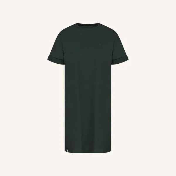 NORDLICHT NORDLICHT T-Shirt Kleid MAILA aus Bio-Baumwolle, Grün, – Produktbild 2 von 4