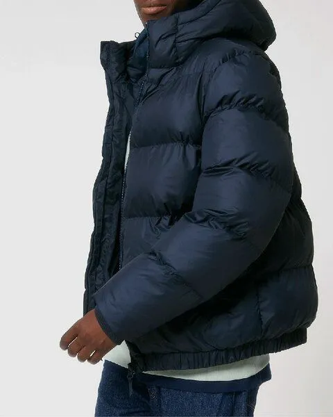 YTWOO YTWOO Dicke Steppjacke für kalte Tage, nachhaltig produziert, Winterjacke, Öko Mode, Blau, – Produktbild 2 von 4