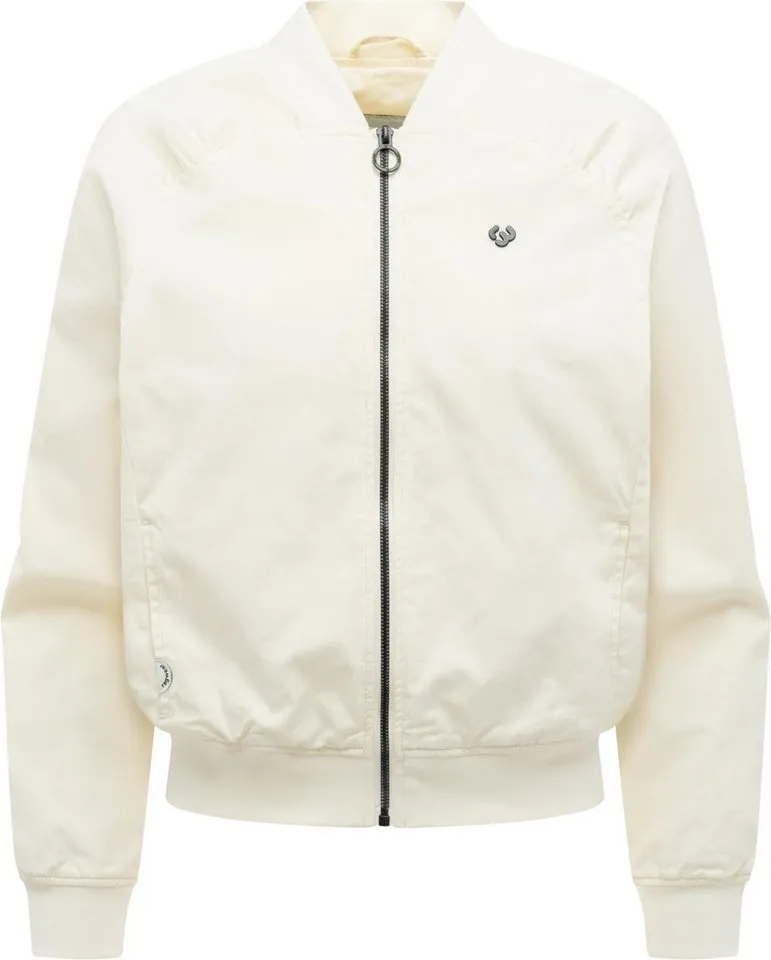 ragwear ragwear Bomberjacke Yotimo Lässige Damen Blousonjacke oversized, Beige, – Produktbild 2 von 4