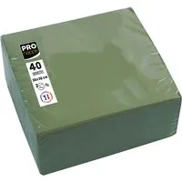 ProNappe 40 ProNappe Servietten 38 x 38 cm, olivgrün – Produktbild 1 von 1