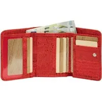 Simaru Simaru Damen-Portemonnaie REYNA vegan aus Kork Rot Made in EU – Produktbild 1 von 1