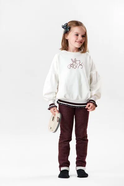Marraine Kids Marraine Kids Sweathose aus Bio Baumwolle "Rhythm" – Produktbild 2 von 3