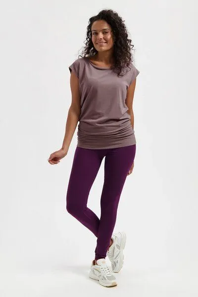 Urban Goddess Urban Goddess Lockeres Asana-Yoga-Shirt, Fireclay (braun), – Produktbild 4 von 4