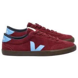 Veja Veja Herren-Sneaker Volley Suede Grenat Aqua Eagle – Produktbild 1 von 1