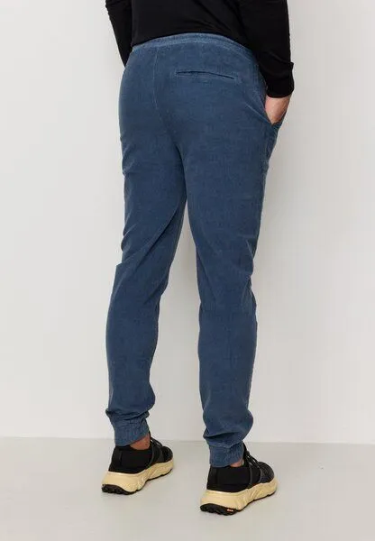 recolution Herren Cord Jogg Chino aus Bio-Baumwolle - CYPERUS - recolution, Dark arctic blue (blau), – Produktbild 4 von 4